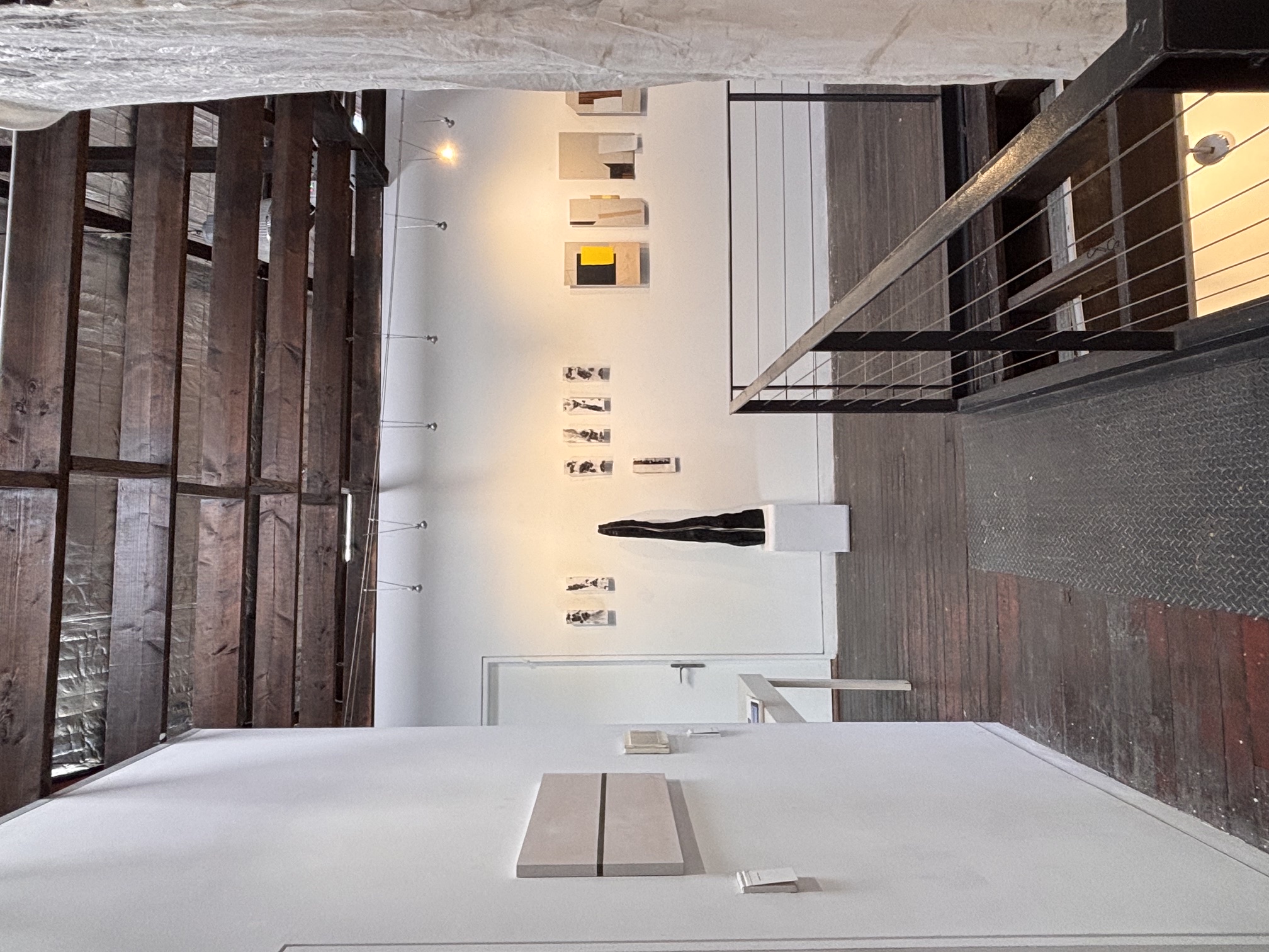 Installation view of WU